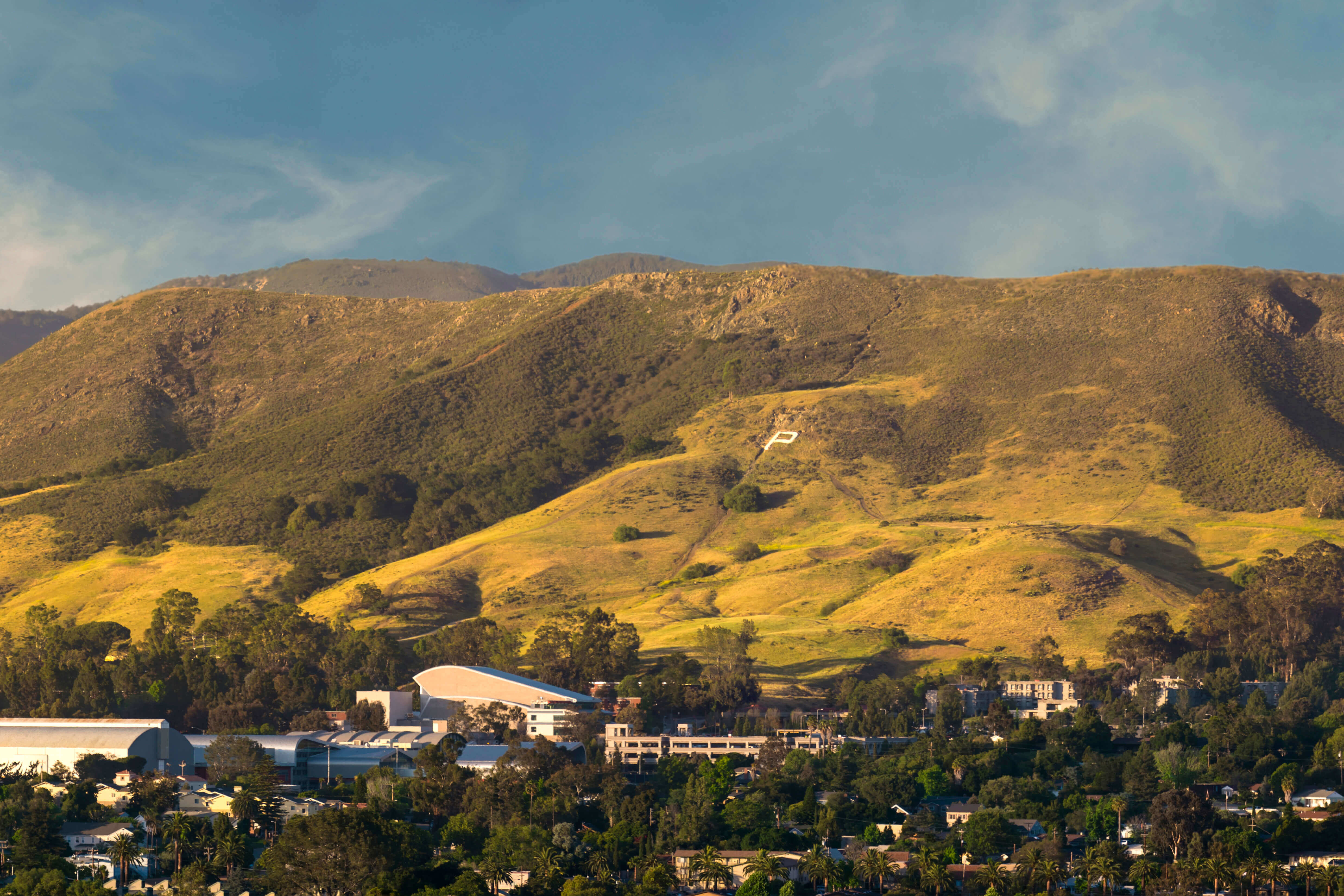 Access to the Cal Poly “P” has been restricted due to safety concerns.